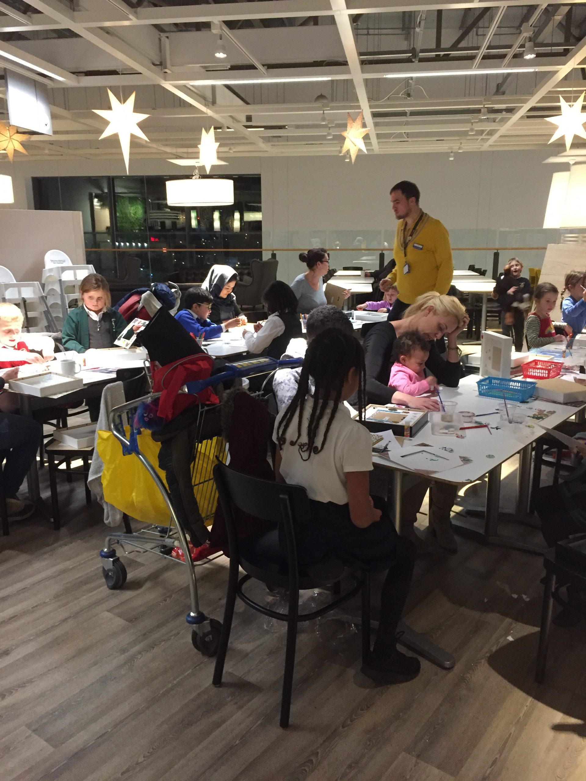 Running pop up workshops in retail spaces